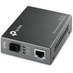 TP-Link Media Converter Sc Wdm Monomodo Simplex 10/100mbps Rj45 To 100m Single-mode Sc Fiber Tx:1310nm Rx:1550nm Up To 20km (ls) (MC112CS)