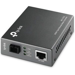 TP-Link MC112CS Media Converter SC WDM Monomodo Simplex 10/100Mbps RJ45 to 100M single-mode SC fiber Tx:1310nm Rx:1550nm up to 20km (LS) - Image 2