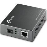 TP-Link Gigabit Single & Multi-mode Sfp Media Converter – Ieee 802.3ab/802.3z, 0.55km Multi-mode, 10km Single-mode (MC220L)