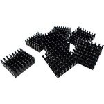 QNAP Heatsink For M.2 Ssd Module,14*14mm, Black, Self Adhesive.8 Pcs (HS-M2SSD-01)