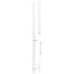TP-Link Eap110 Outdoor Omada 300mbps Wireless N Outdoor Access Point 1xrj45 Passive Poe 2*5dbi External Omni Waterproof Antenna Pole/wall Mount (EAP110-OUTDOOR)