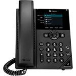 Poly () Vvx 250 4-line Desktop Business Ip Phone With Dual 10/100/1000 Ethernet Ports (2200-48820-025)