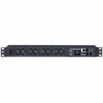 CyberPower Monitored Epdu Cyberpower Monitored Epdu 1ru Horizontal 12amp Input-snmp Network Connection-8x Iec-320 C13 Out -iec-320 C14 In -2 Yrs Wty (PDU31004)