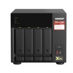 QNAP TS-473A-8G 4 Bay NAS 8G DDR4 AMD V1500B quad-core 2.2 GHz processor 2x M.2 2280 PCIe Gen3 x1 slots Hot-swappable 3xUSB 3.2 3YR WTY