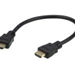 Aten 0.3m 4k Hdmi High Speed Ethernet Cable, Supports Up To 4096 X 2160 @ 60hz, High Quality Tinned Copper Wire With Gold-plated Connectors (CAA-2L-7DA3H)