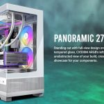 Antec CX500M ARGB White Seamless  mATX, ITX, USB-C, Up to 6 Fans. 3 x RGB included (2x Front Right, 1 x Rear). Gaming Case
