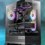 Antec CX700 ARGB Black, ATX, USB Type-C 3.2 Gen 2, Tool Free Panels, Vertical Cooling, 3x 120mm PWM ARGB Fans, Heat dissipating Gaming Case