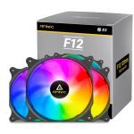 Antec F12 Racing ARGB 3 Pack w/ ARGB and PWM Controller. Full Spectrum ARGB lighting and efficient cooling. Visual appealing 120mm x 3 Case Fan.(LS)