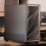Antec Flux SE ATX, E-ATX, matx, Walnut Wood Trim Solid Side Panel, 5 x PWM Fans, Multi-Direction Vent design, Removable Top Cooling Bracket. Case