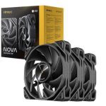 Antec Nova 120 Pwm 3-phase Speed Controller. Low Power, High Heat Dissipation, Low Noise Ultimate Fan – 3 Packs With Controller (NOVA120-3PK)
