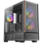 Antec P30 ARGB Mid Tower, 478×222×465 mm, Steel+Plastic+Wood, ATX/mATX/ITX, 4mm TG, 2xUSB3.0, Type-C, 7 slots, 2/1×3.5'/2.5', ARGB fans 3+2, GPU 405