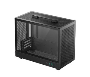 Buy DeepCool Ch160 Plus Portable Compact Case Usb3.0 X 2 Gen2 Type-c X 1 Audio/mic X 1 (R-CH160-BKNGM0-G) in Australia - TECHOM Shop