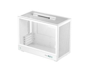 Buy DeepCool Ch160 Plus Wh Portable Micro-atx Compact Case Usb3.0 X 2 Gen2 Type-c X 1 Audio Mic X 1 (R-CH160-WHNGM0-G) in Australia - TECHOM Shop