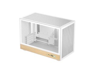 Buy DeepCool Ch260 Wood White High Airflow Compact Micro-atx Case Usb3.0 X 2, Gen2 Type-c X 1, Audio/mic X 1 (R-CH260-WHNWM0-G-1) in Australia - TECHOM Shop