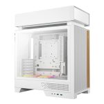 DeepCool CL660 White Compartmentalized ATX Case Pre-installed Dual ARGB Fans Build-in Atmosphere