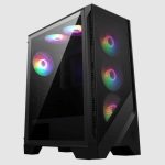 MSI MAG FORGE 120A AIRFLOW ATX Case, 2x USB 3.2, 1x Mic-in / Audio-out, 1x LED, 3x 2.5', 2x 2.5'/3.5', ATX / Micro-ATX / Mini-ITX