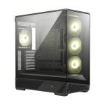 MSI MAG PANO 130R PZ -BLACK – ATX/mATX/ITX, 400mm GPU, 165mm CPU, 7 slots, 6×120mm, 360 rad top/side, 2×USB-A, 1×USB-C 20Gbps, 460×232×490mm, 8.37kg