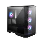MSI MAG PANO M100R PZ BLACK Micro ATX Case, 1x USB 3.2, 2x USB 2.0, 1x Audio, 1x Mic, 4x PCI-E, 2x 2.5', 2x 3.5', Micro ATX / Mini ITX(LS)