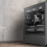 OKINOS Air Cross ATX USB3.0 x 2 Type-C 3 2 Gen 2 (10Gbps) x 1 4mm Tempered Glass Side Panel Mid Tower Case