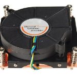 TGC Chassis Accessory 1U Universal CPU Active Cooler (Full Copper) for for 1155,1156,1150,1151,1200