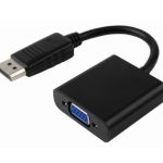 8Ware Displayport Dp To Vga Adapter Converter Cable 20cm – Male To Female For Desktop Computer Laptop Pc Monitor Projector Hdtv Chromebook Xbox (CB8W-GC-DPVGA-2)