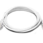 8Ware CAT6A Cable 0.5m (50cm) - White Color RJ45 Ethernet Network LAN UTP Patch Cord Snagless