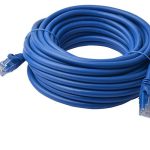 8Ware Cat6a Cable 40m – Blue Color Rj45 Ethernet Network Lan Utp Patch Cord Snagless (PL6A-40BLU)