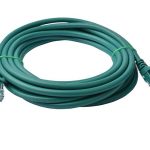 8Ware Cat6a Cable 5m – Green Color Rj45 Ethernet Network Lan Utp Patch Cord Snagless (PL6A-5GRN)