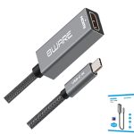 8ware 10cm USB-C to HDMI Male-Female Adapter Converter Cable Retail Pack for PC Laptop iPad  MacBook Pro/Air Surface Dell XPS to Monitor Projector TV