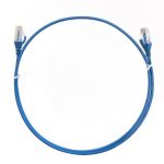 8Ware Cat6 Ultra Thin Slim Cable 3m / 300cm – Blue Color Premium Rj45 Ethernet Network Lan Utp Patch Cord 26awg For Data (CAT6THINBL-3M)