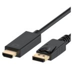 Astrotek DisplayPort DP to HDMI Adapter Converter Cable 2m - Male to Male 1080P Gold-Plated for PC/Laptop to HDTVs Projectors Displays
