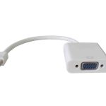 Astrotek Mini DisplayPort DP to VGA Adapter Converter Cable 20cm - Male to Female Gold Plated RoHS