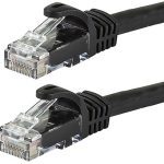 Astrotek CAT6 Cable 5m - Black Color Premium RJ45 Ethernet Network LAN UTP Patch Cord 26AWG CU Jacket