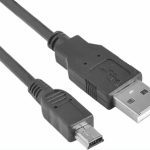 Astrotek USB 2.0 Cable 1m - Type A Male to Mini B 5 pins Male Black Colour RoHS