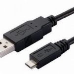 Astrotek USB to Micro USB Cable 2m - Type A Male to Micro Type B Male Black Colour RoHS