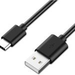 Astrotek 1m USB-C 2.0 Type-C Data Sync Charger Cable 480Mbps Strong Braided Heavy Duty Charging for Samsung Galaxy Note 8 S8 Plus LG Google Macbook