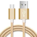 Astrotek 2m Micro Usb Data Sync Charger Cable Cord Gold Color For Samsung Htc Motorola Nokia Kndle Android Phone Tablet & Devices (AT-USBMICROBG-2M)