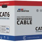 Astrotek CAT6 FTP Cable 305m Roll - Grey White Full 0.55mm Copper Solid Wire Ethernet LAN Network 23AWG 0.55cu 2x4p PVC Jacket