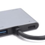 Oxhorn 4-in-1 USB-C to 2x HDMI 1xUSB3.0 1xUSB-C Charging Port 100W Power Delivery Support 4K@30Hz Displays