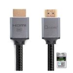 Oxhorn HDMI2.1 8K@60Hz 3D Ultra Certified Ethernet Aluminum Header Cable 1.8m Male to Male Retail Pack