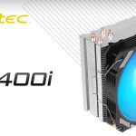 Antec A400i RGB , 72 CFM, 4 Direct Heat-Pipes, 120mm PWM RGB Fan,1700, 115X, 1200, 2011, AM3, AM3+, AM4+,, FM1, FM2, FM2+ CPU Air Cooler 1yr wty(LS)