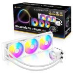 Antec Skeleton 360 ARGB-WHITE, All-in-One Liquid Cooler, 360mm, PWM ARGB fans, 2000RPM, 72.29CFM, ≤32dB, Intel/AMD support, aluminum radiator, 3Y wty
