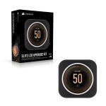 Corsair iCUE ELITE CPU Cooler LCD Display Upgrade Kit transforms your CORSAIR ELITE CAPELLIX CPU cooler into a personalized dashboard Display