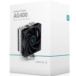 DeepCool AG400 CPU Cooler 4 Heat Pipes 120mm PWM Fan Intel LGA1851 1700 1200 115X AMD AM5 AM4