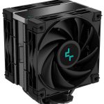 DeepCool AK400 Zero Dark Plus Performance CPU Cooler 4 Heat Pipe Tower High Performance FDB Fan 220W Intel LGA1851 700 AM4 5