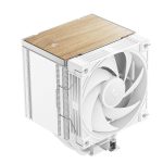 DeepCool AK500 G2 WH Wood Grain Top Cover CPU Cooler 5 Heat Pipes 4-pin PWM Intel LGA1851 1700 1200 115x AMD AM5 AM4