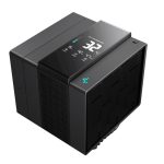 DeepCool ASSASSIN IV VC Quad-Segmented Dashboard Display Air Cooler, TDP 300W, Silent 3-phase Fans (120mm and 140mm)