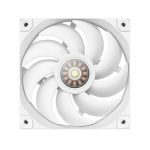 DeepCool FL12 White 120mm ARGB Fan Low Noise 4-pin PWM Fluid Dynamic Bearing Addressable RGB LED