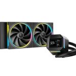DeepCool LM240 ARGB Liquid Cooler with Mini LCD Screen for Intel LGA1851/1700/1200/1151/1150/1155 and AMD AM5/AM4