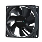 DeepCool 80mm Hydro Bearing Case Fan Molex 20dB 1800rpm 82g Black Material Low RPM